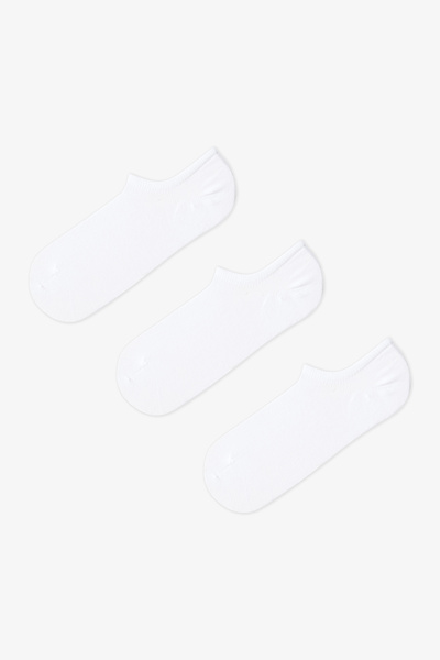 Penti Мъжки бели чорапи Suba Super Fit от 3 части