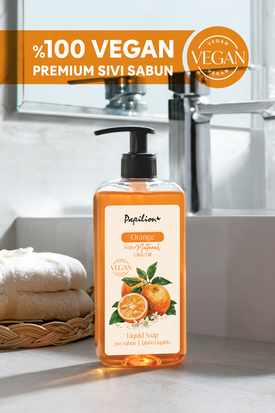 Papilion Sıvı Sabun 400 ml Portakal