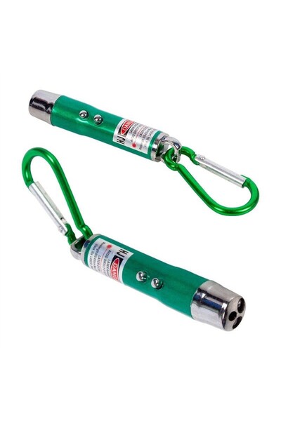 Powermaster 3İn1 Kırmızı Laser Point Ve El Feneri