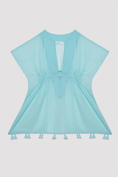 Penti Базов водозелен кафтан за момиче