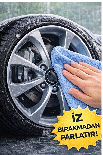 DAT35 Nicedry Mikrofiber Oto Yıkama Seti - Cam Ve Jant Bezi Ile Mükemmel Temizlik!"