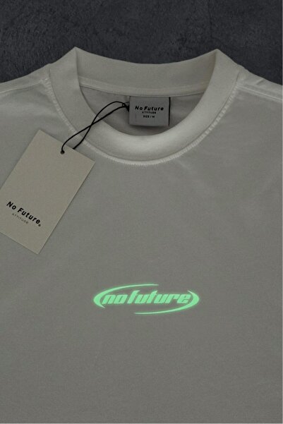 No Future Glow In The Dark Regular Fit Erkek Tişört NF0597EK