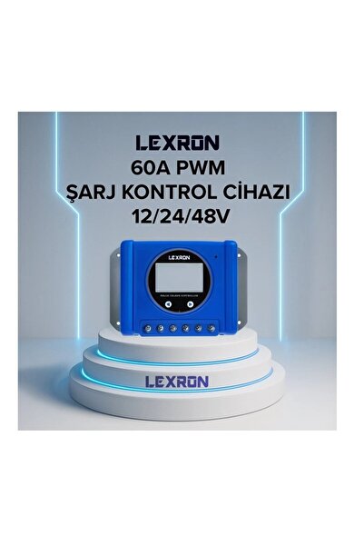 Lexron 60A PWM ŞARJ KONTROL CİHAZI