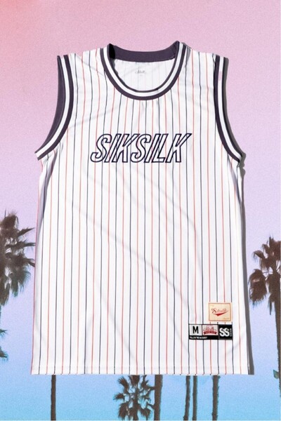 Siksilk Fileli Erkek Basketball Forma Atlet TB9397BY