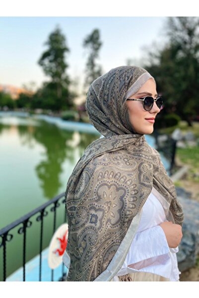 Touch شال قطني ناعم منقوش من ميهارسكارفس - قماش عالي الجودة مضاد للانزلاق