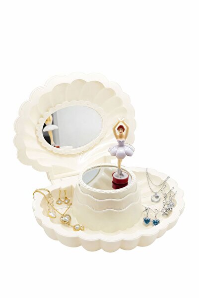 Chavin Hareketli Balerinli istiridye Takı ve Müzik Kutusu hd137