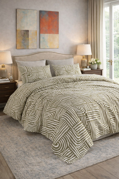 Vintero Home Cotton Double Pique Set