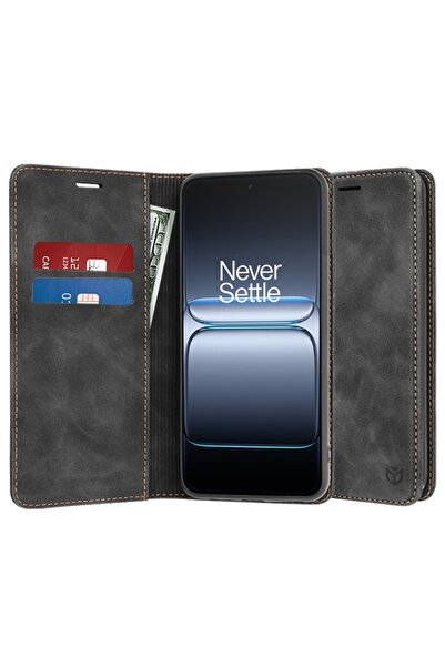 SKYDDAR INNOVATION Husă pentru OnePlus Nord 5, Confy Cover tip carte, piele p...