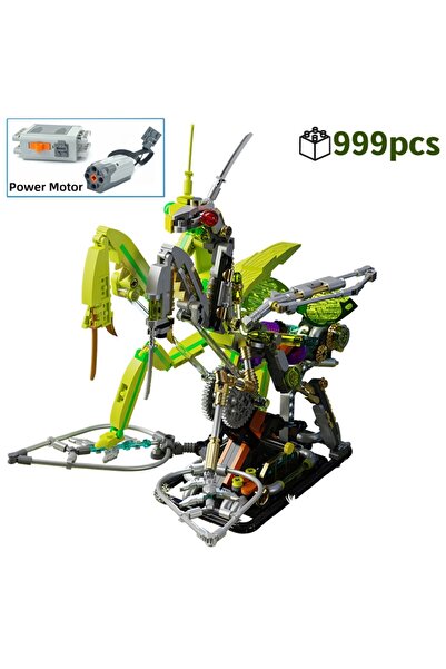 Choice مجموعة مكعبات بناء روبوت فرس النبي من فانكسيني، 999 قطعة، مع إضاءة، بد...
