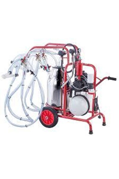 Kurtsan Km02042 Dört Sağım Tek Güğüm Koyun/keçi Süt Sağım Makinesi 40 Litre (...