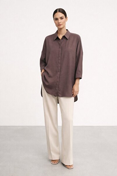 Nuss Y3001 Oversize Basic πουκάμισο