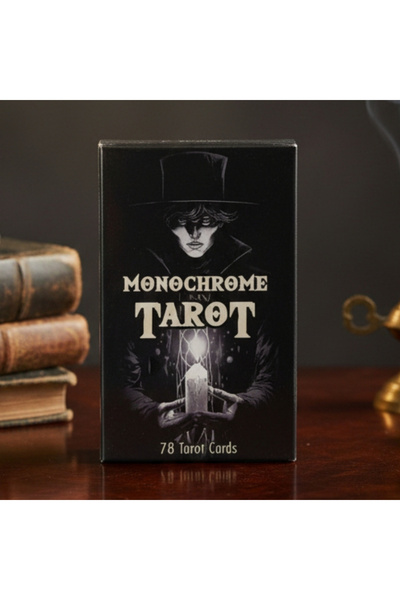 Tanem Mall Monochrome Tarot 78 Kart İngilizce Tarot Destesi