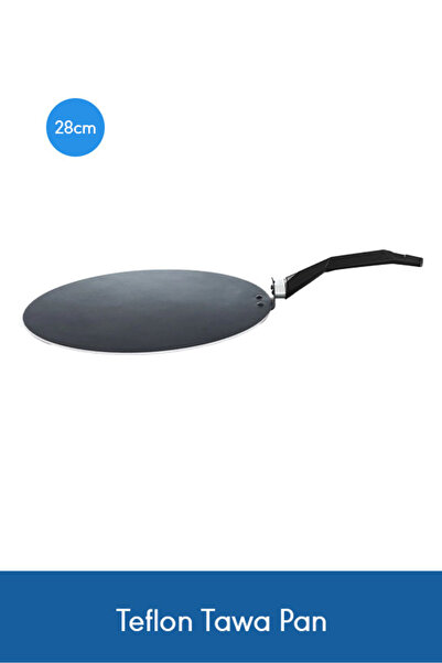 Saif Plus مقلاة تيفلون 28 سم - أداة طهي غير لاصقة لطهي سلس واستخدام منزلي يومي