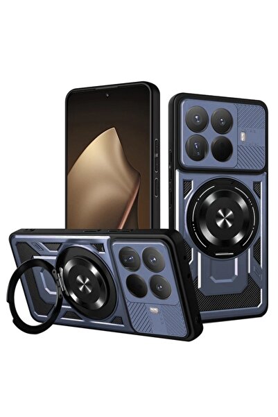 SKYDDAR INNOVATION Husă pentru Xiaomi 15T Pro, RuggedCam, inel magnetic, set ...