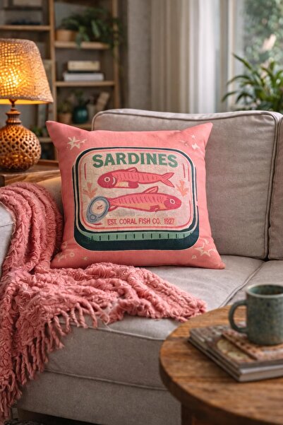 Arancione Co . Çift Tarafı Baskılı Kırlent Kılıfı 6AOD35