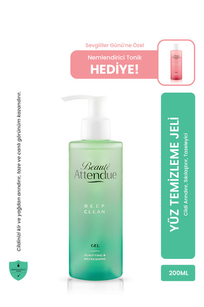 BEAUTE ATTENDUE Cildi Kalıntılardan Arındırıcı, Gözenekleri Temizleyici, Cild...