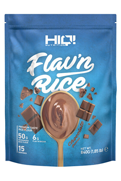 HIQ NUTRITION Hıq Flav'n Rıce 840g Chocolate Flavored