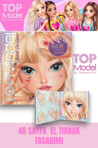 TOYFEST TOPModel اصنع كتاب ملون بتصميم يدوي