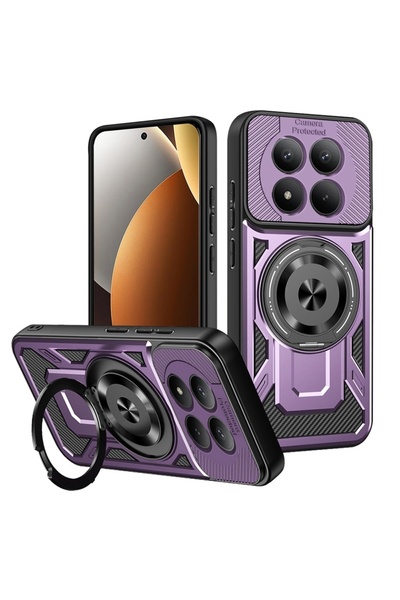 SKYDDAR INNOVATION Husă pentru Xiaomi Redmi Note 15 Pro 5G, RuggedCam, inel m...