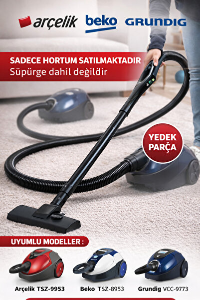 Arçelik 9953 Beko - 8953 Grundig & 9773 Original Hose Vacuum Cleaner