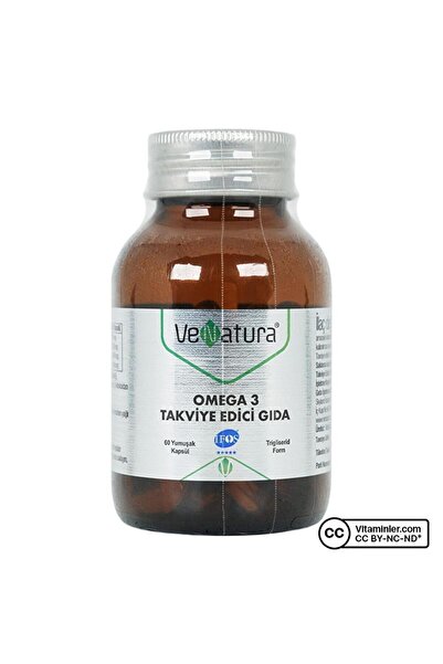 VeNatura Omega 3 60 Kapsül