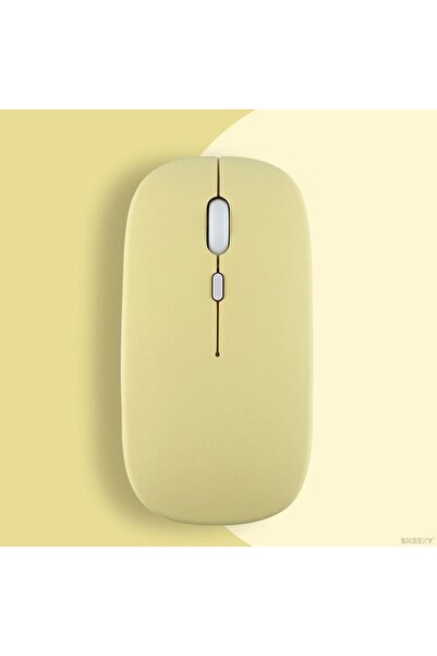 Sneezy Honor Tablet Şarj Edilebilir Sessiz Mouse Bluetooth + 2.4Hz Wifi Kablo...