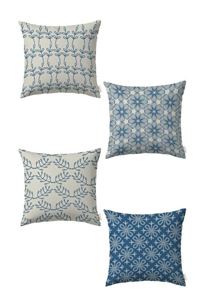 Arancione Co . Κλασικό κάλυμμα μαξιλαριού 4 τεμαχίων Ds1