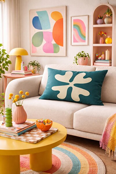 Evdek Husă de pernă dreptunghiulară cu două fețe TK38