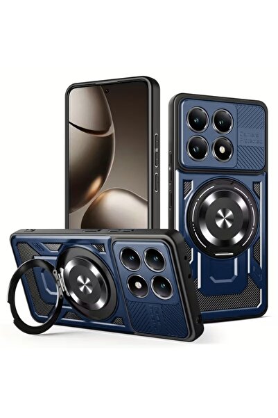 SKYDDAR INNOVATION Husă pentru Xiaomi 15T, RuggedCam, inel magnetic, set auto...