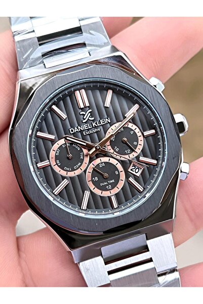 Daniel Klein وظائف داخلية ساعة يد رجالية مقاومة للماء بطول 30 مترًا FDK.10587F8