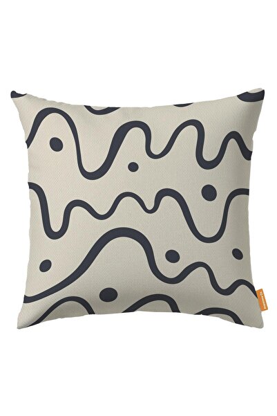 Arancione Co . غطاء وسادة هندسي الشكل Ds1