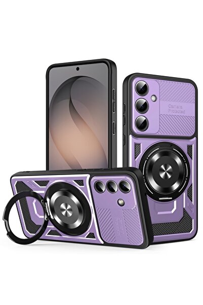 SKYDDAR INNOVATION Carcasă pentru Samsung Galaxy S26, RuggedCam, inel magneti...