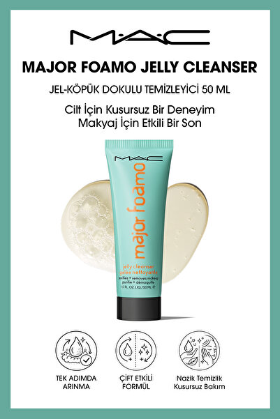 M.A.C Major Foamo Jelly Cleanser - Jel-Köpük Dokulu Temizleyici 50 ML