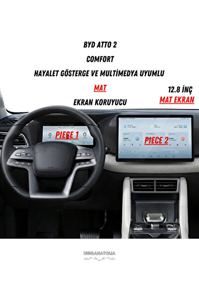 UniqAnatolia Byd Atto 2 Comfort Ghost Instrument and Multimedia Compatible Ma...