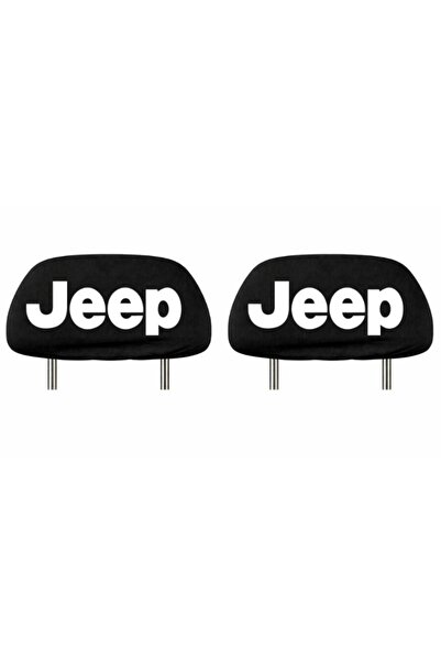 Autohelix MSA Husă tetieră auto neagră – JEEP