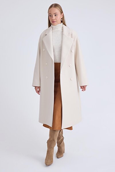 Vitrin معطف طويل بأزرار