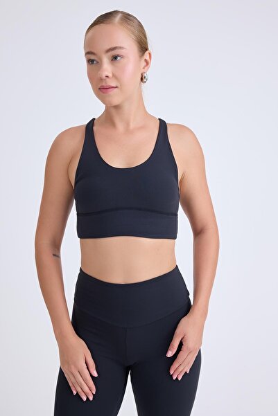 Vitrin قميص رياضي قصير بحزام متقاطع على الظهر