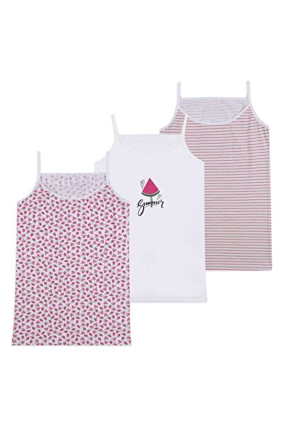 koza iç giyim 3-пакет момичешки тениски с мотиви