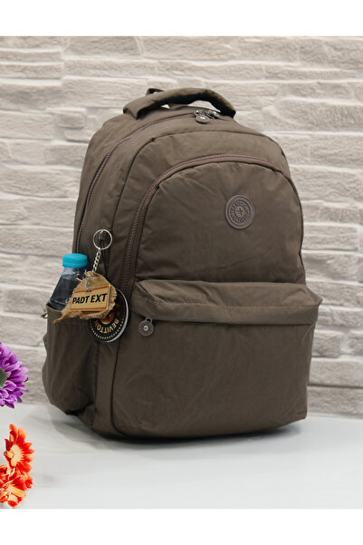 Bevitton 2200 Καφέ Αδιάβροχο Σχοινί Σχολικό Σακίδιο Unisex Σχολική τσάντα