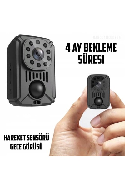 Nanocamcoders 1K ° 1080P HD Mini Premium CCTV Kamera Sesli Video Kayıt Ev Ofi...