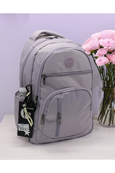 Bevitton Унисекс ученическа чанта от водоустойчив плат, цвят 1710, цвят лаван...