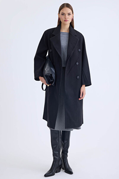 Vitrin معطف طويل بأزرار