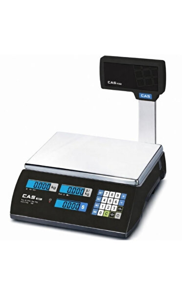 CAS Er Jr Set üstü Terazi 30 Kg Boyunlu Fiyat Hesaplamalı