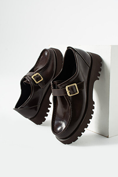 HVZ Exclusive Kahverengi Cilt Ayakkabı Loafer Makosen Casual Ergonomik Rahat ...