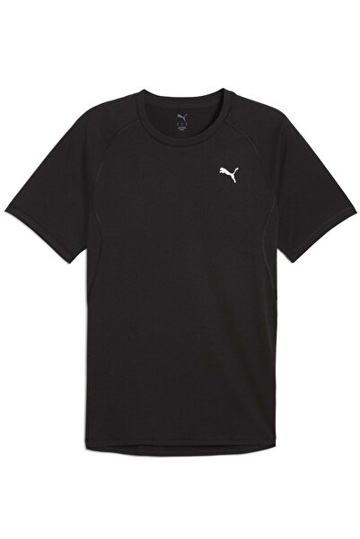 Puma 526603 Run Velocity Tee Tri-Blend T-Shirt Men's T-Shirt Black