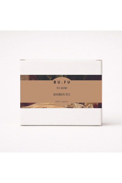 Bufu Tea Rooibos Çayı | Güney Afrika Saf Yaprak Kafeinsiz | 40 Gr