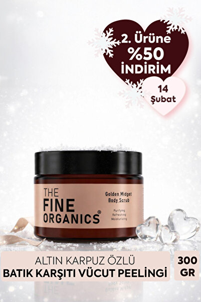 THE FINE ORGANICS Minyatür Altın Karpuz Özlü Besleyici ve Arındırıcı Batık Ka...