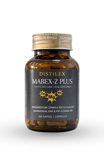 DİSTİLEX Mabex-Z Plus (Sitrat, Bisglisinat, Malat, Taurat, Çinko ve Vitamin B...