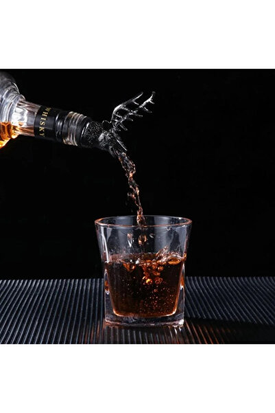 YAPIŞKAN STORE Geyik Kafası Şarap Dökücü Şişe Ağızlığı