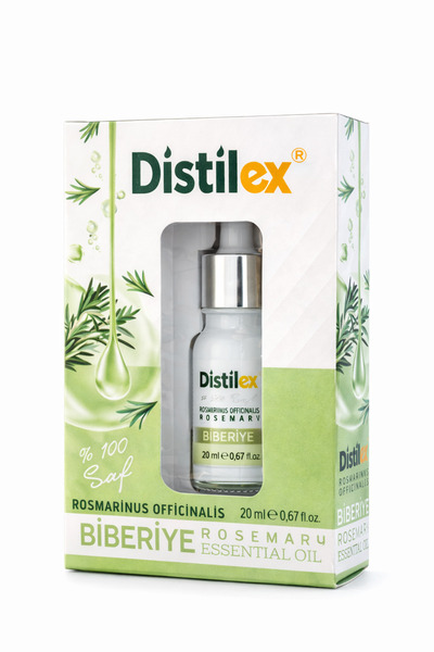 DİSTİLEX Biberiye Uçucu Yağı (Rosemary Essential Oil) 20 ml